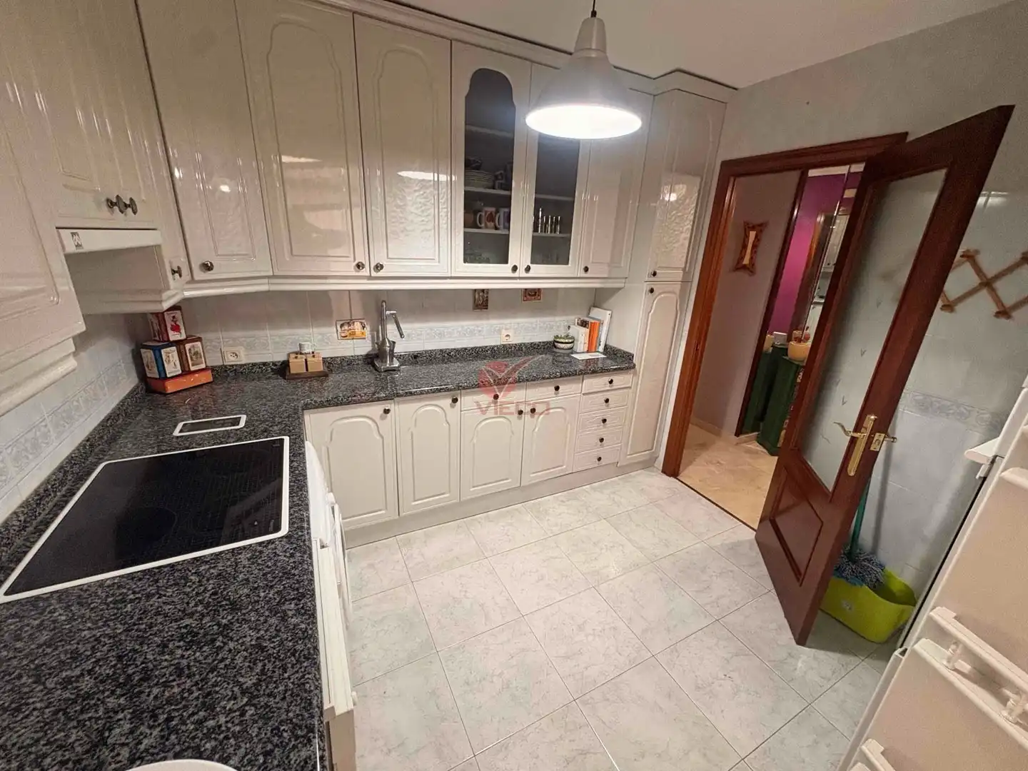 Kitchen of Flat for sale in Cuenca  with Heating, Terrace and Storage room