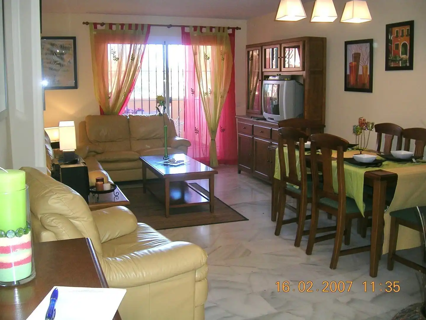 Living room of Flat for sale in Marbella  with Air Conditioner, Heating and Private garden