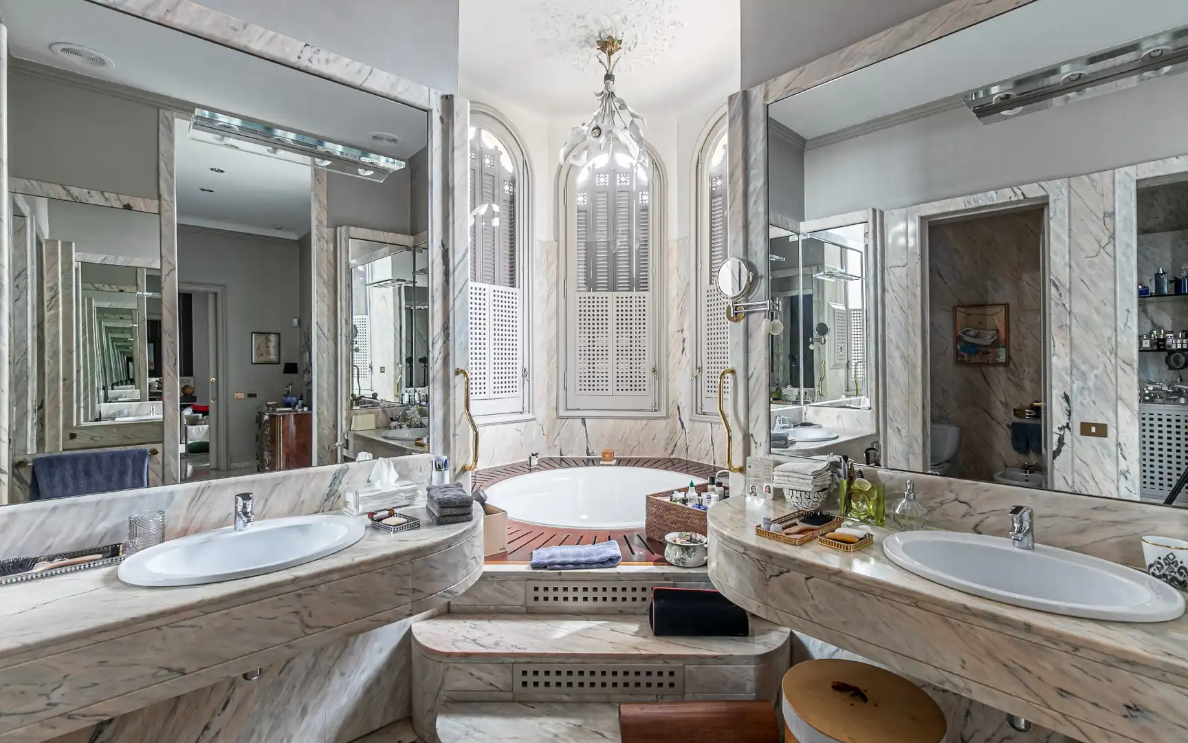Baño de Casa o chalet en venta en Barcelona con Calefacción, Jardín privado y Terraza