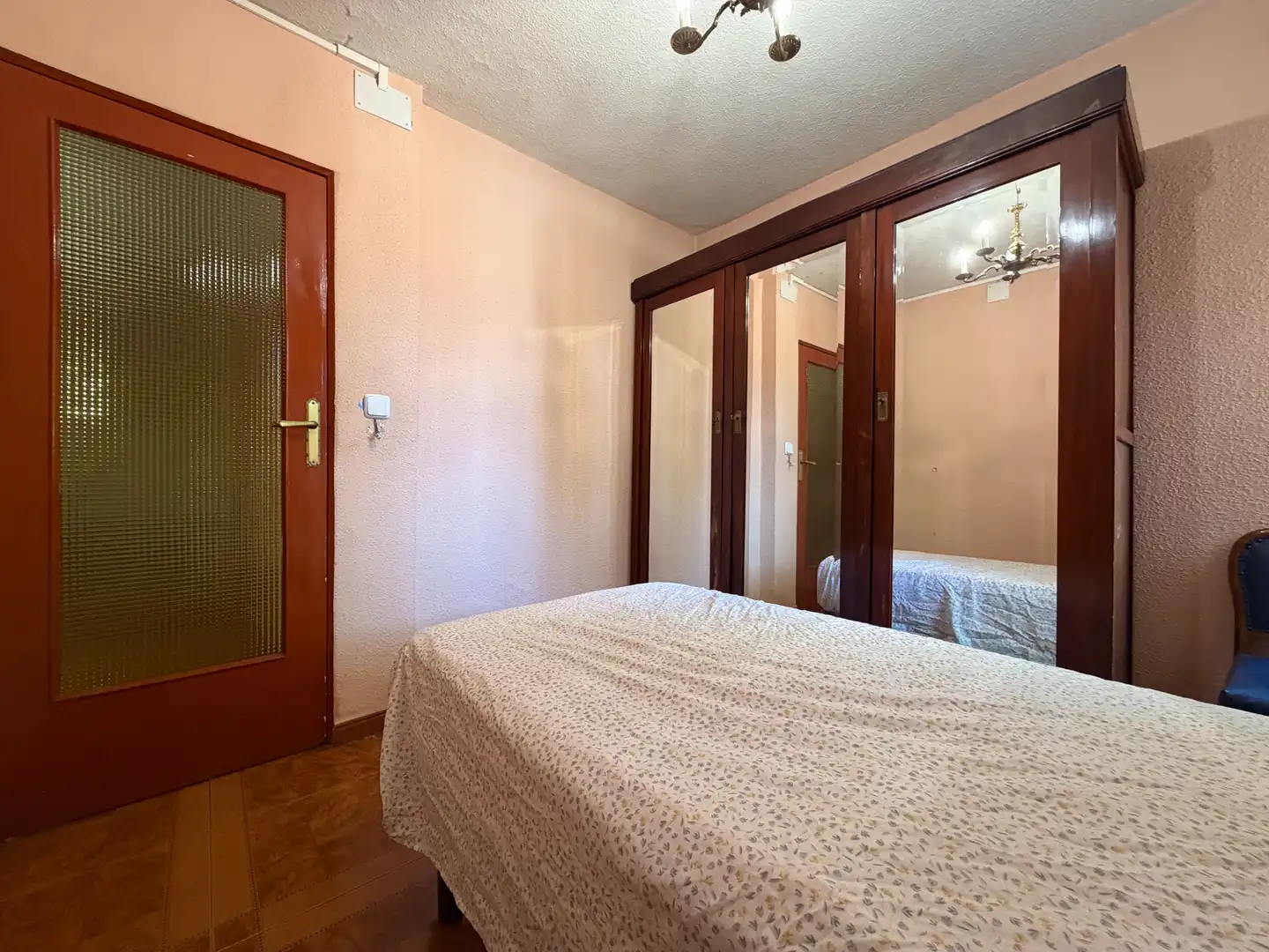 Bedroom of Flat for sale in Madrid  with Air Conditioner, Heating and Furnished