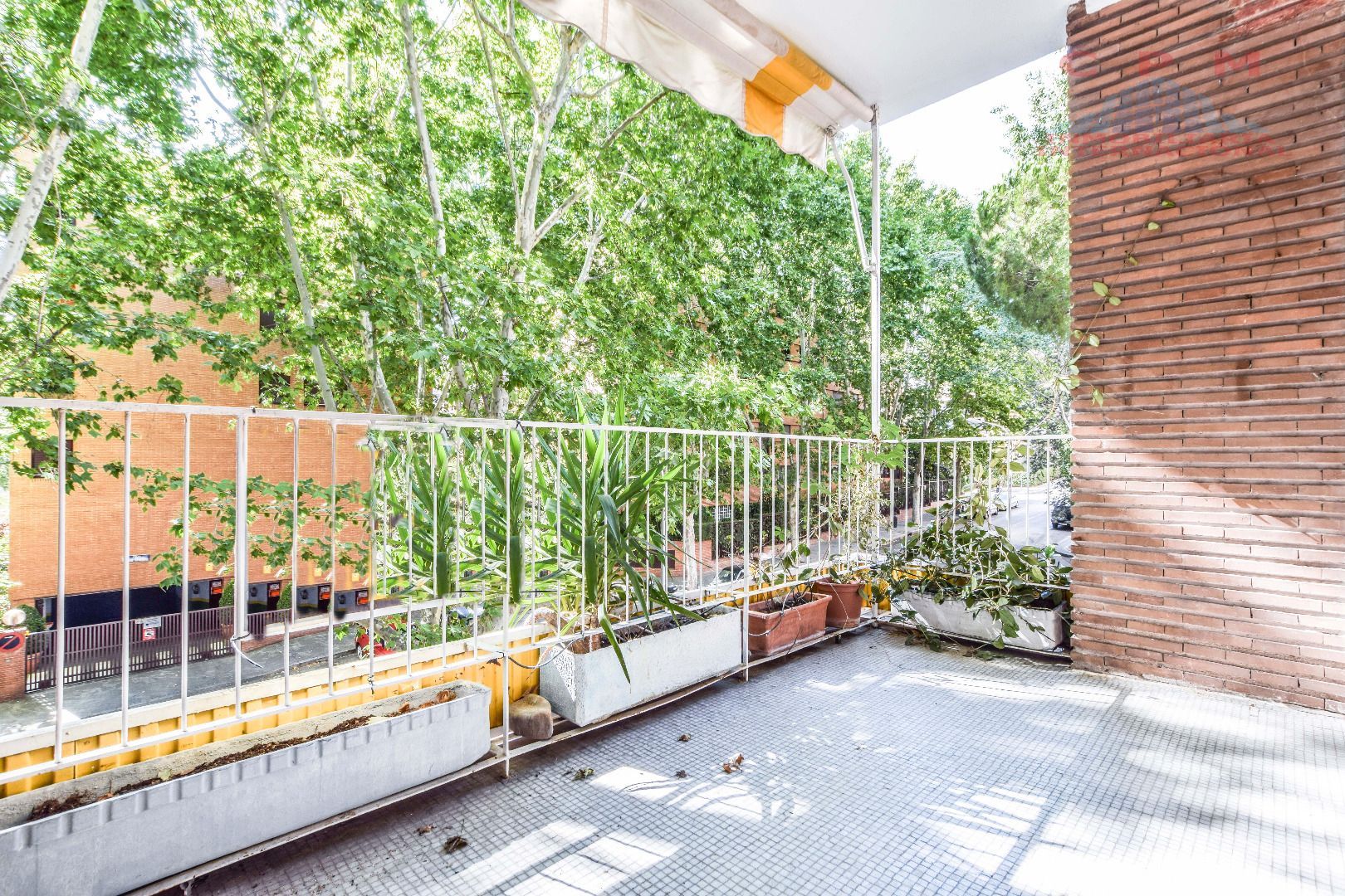 Terrace of Flat for rent in  Madrid Capital  with Air Conditioner, Heating and Parquet flooring