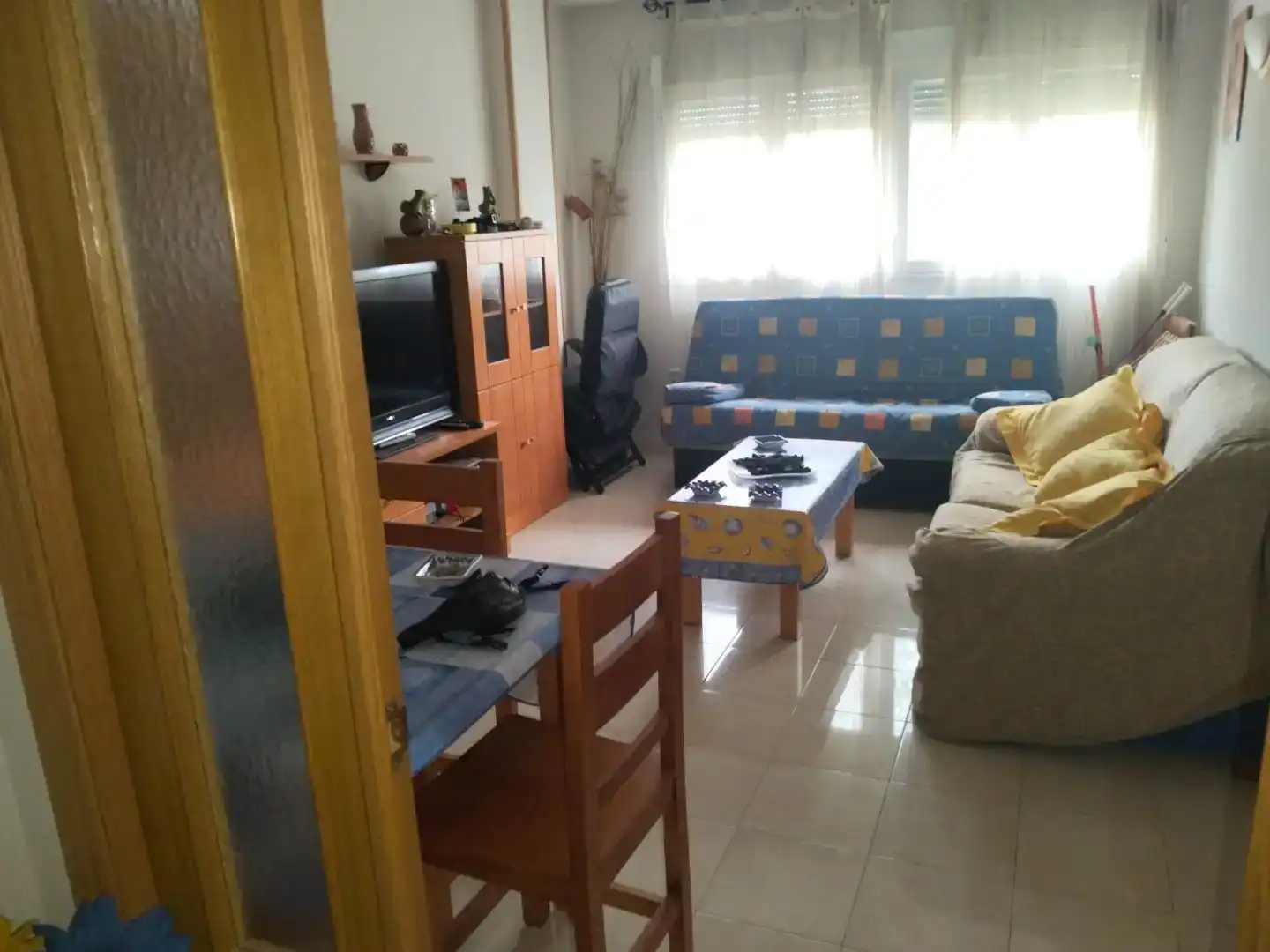 Sala d'estar de Dúplex en venda en Ituero y Lama amb Piscina i Moblat