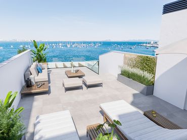Ático con piscina en venta en Calle Campoamor