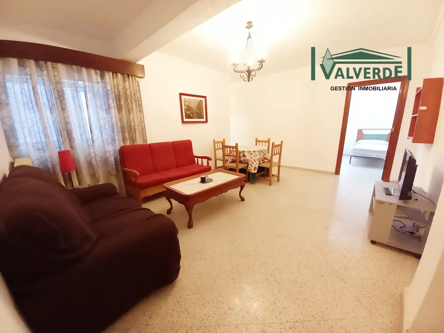 Sala de estar de Piso de alquiler en Granada con Calefacción, Amueblado y Lavadora