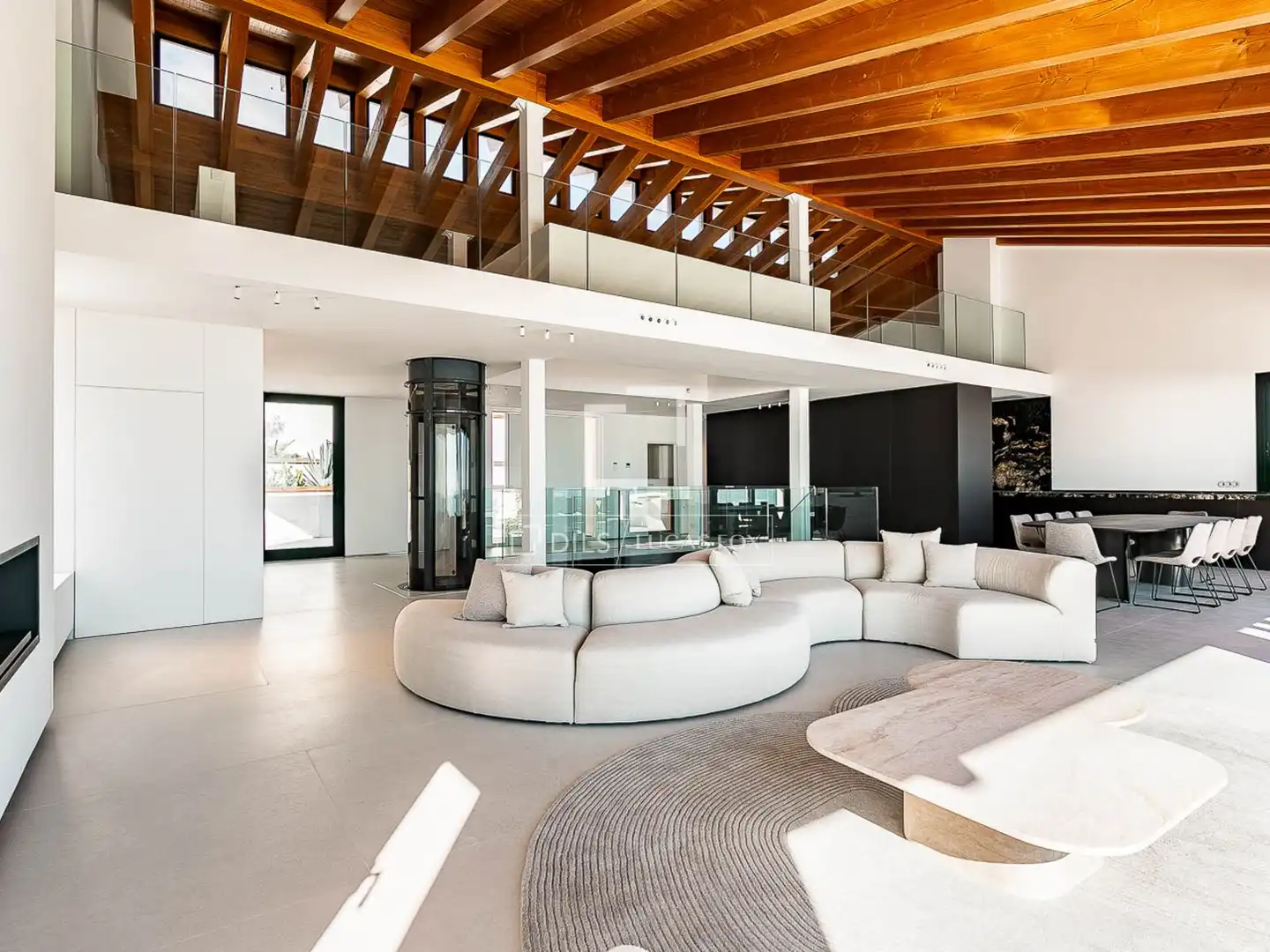 Living room of Houses for rent in Castelldefels  with Heating, Private garden and Terrace