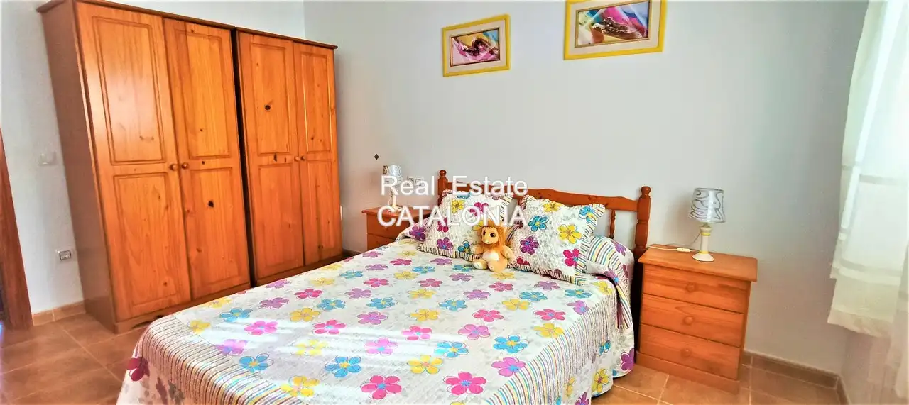Schlafzimmer von Haus oder Chalet zum Verkauf in Lloret de Mar mit Heizung, Privatgarten und Terrasse