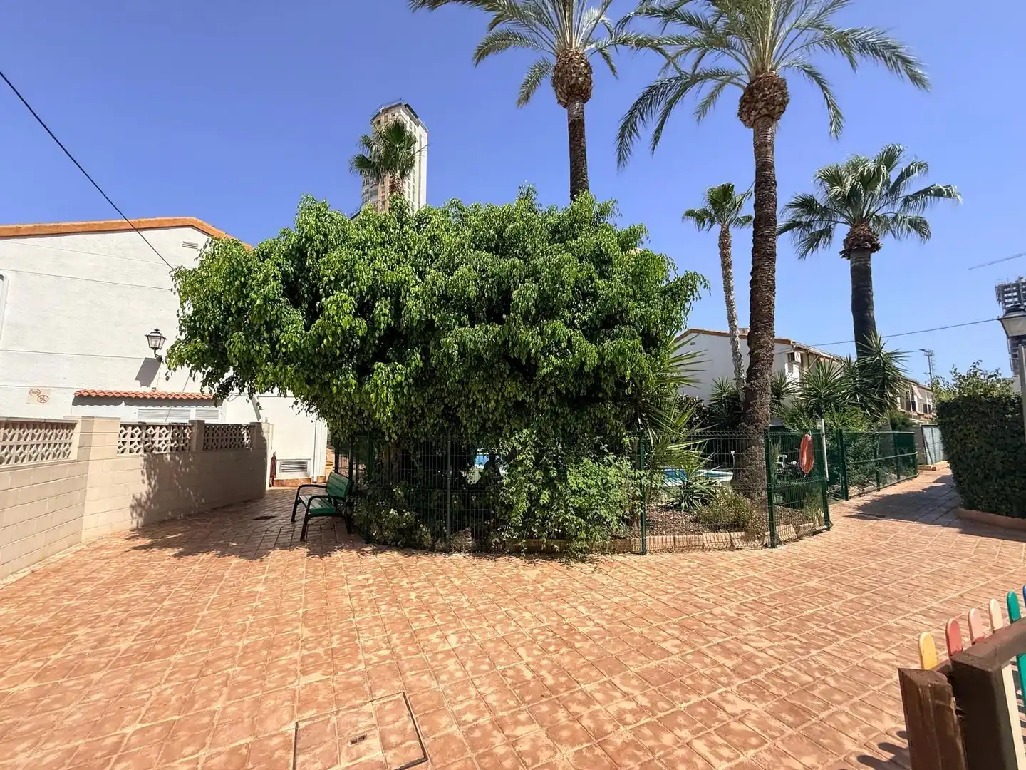 Vista exterior de Apartament en venda en Benidorm amb Jardí privat, Terrassa i Moblat