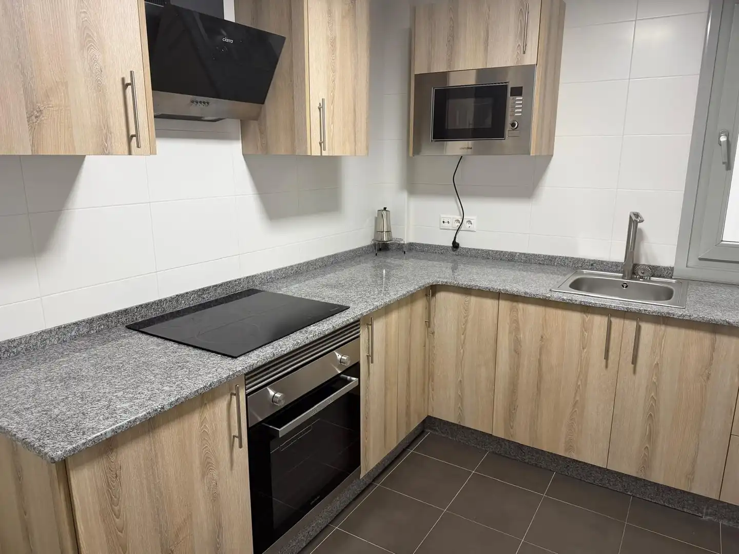 Kitchen of Flat for sale in Barreiros  with Heating, Storage room and Furnished