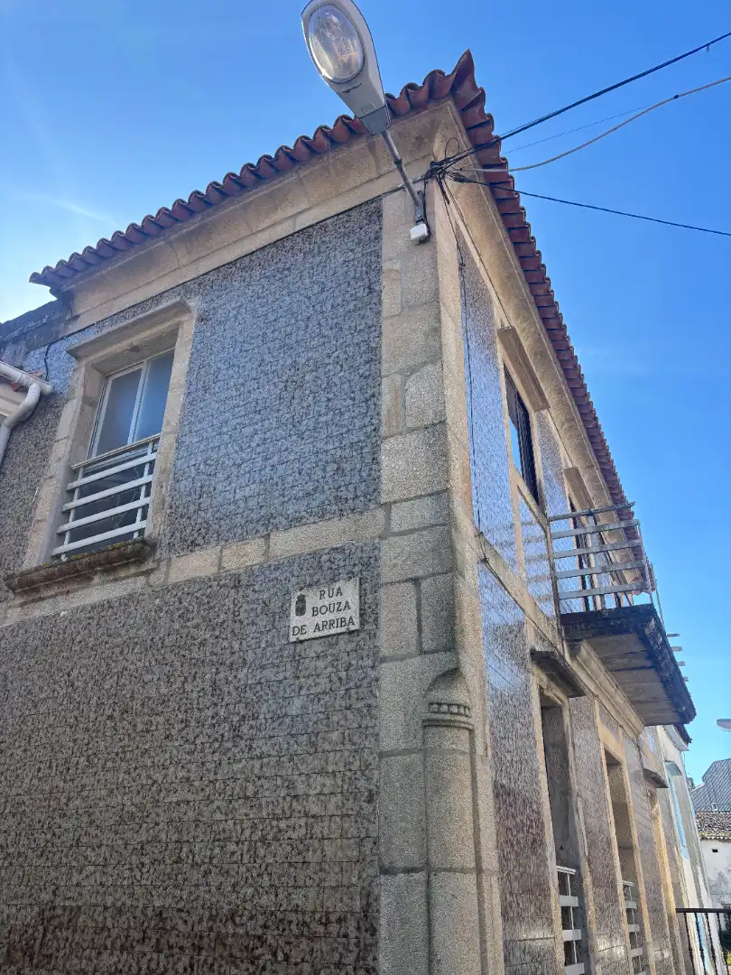 Exterior view of Houses for sale in Vilagarcía de Arousa  with Balcony