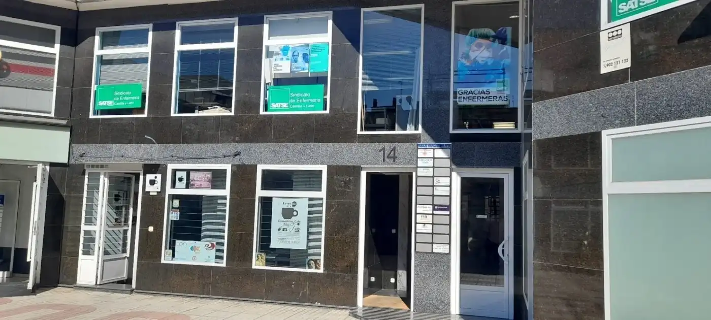 Vista exterior de Oficina de lloguer en Valladolid amb Aire condicionat i Calefacció
