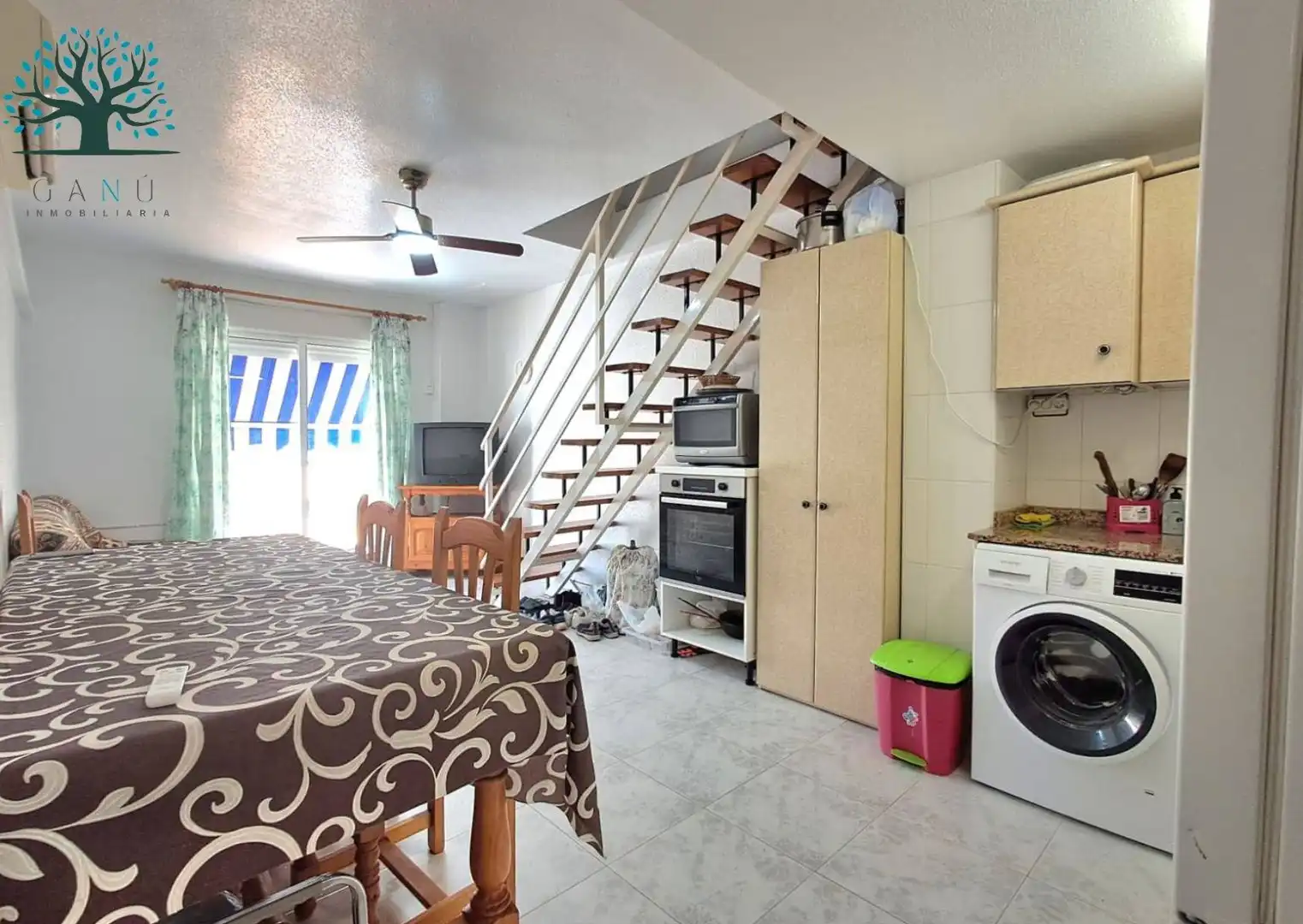Cocina de Piso en venta en Mazarrón con Aire acondicionado, Amueblado y Balcón
