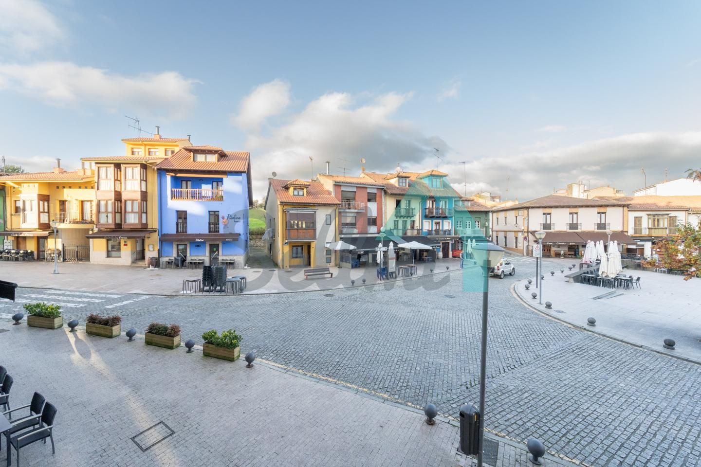Vista exterior de Piso en venta en Siero con Calefacción, Parquet y Balcón