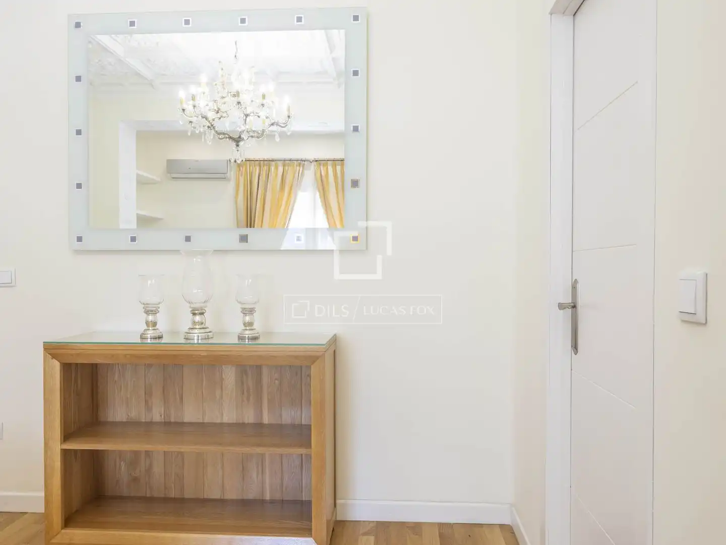 Bedroom of Flat for rent in Valencia  with Air Conditioner, Parquet flooring and Furnished