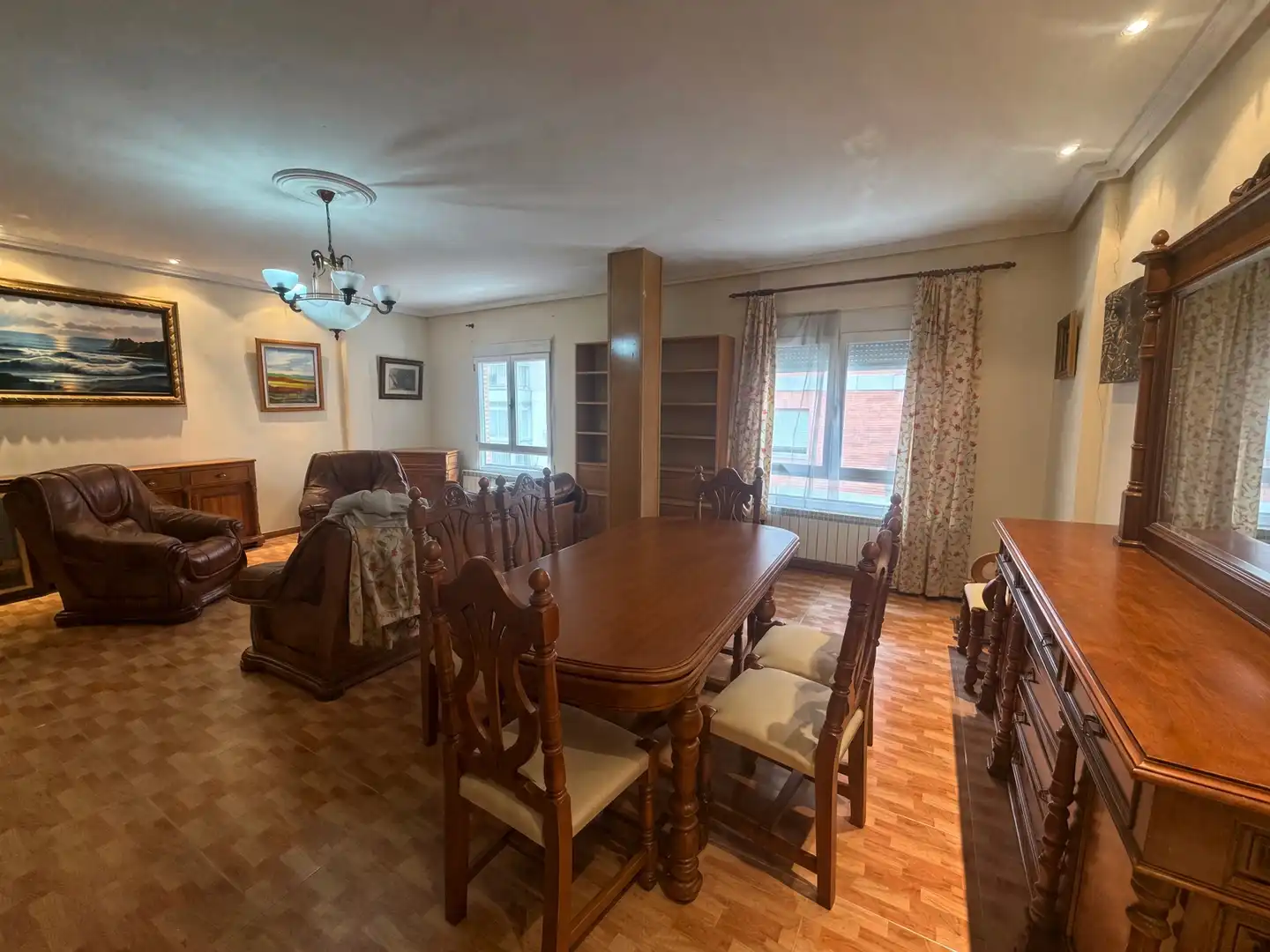 Dining room of Houses for sale in Ciudad Real  with Air Conditioner, Heating and Private garden