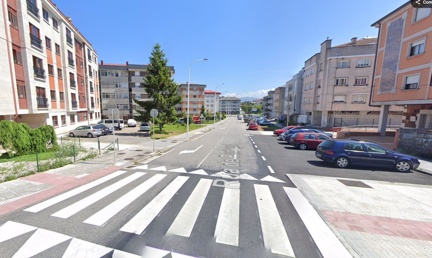 Vista exterior de Piso en venta en Pontevedra Capital 