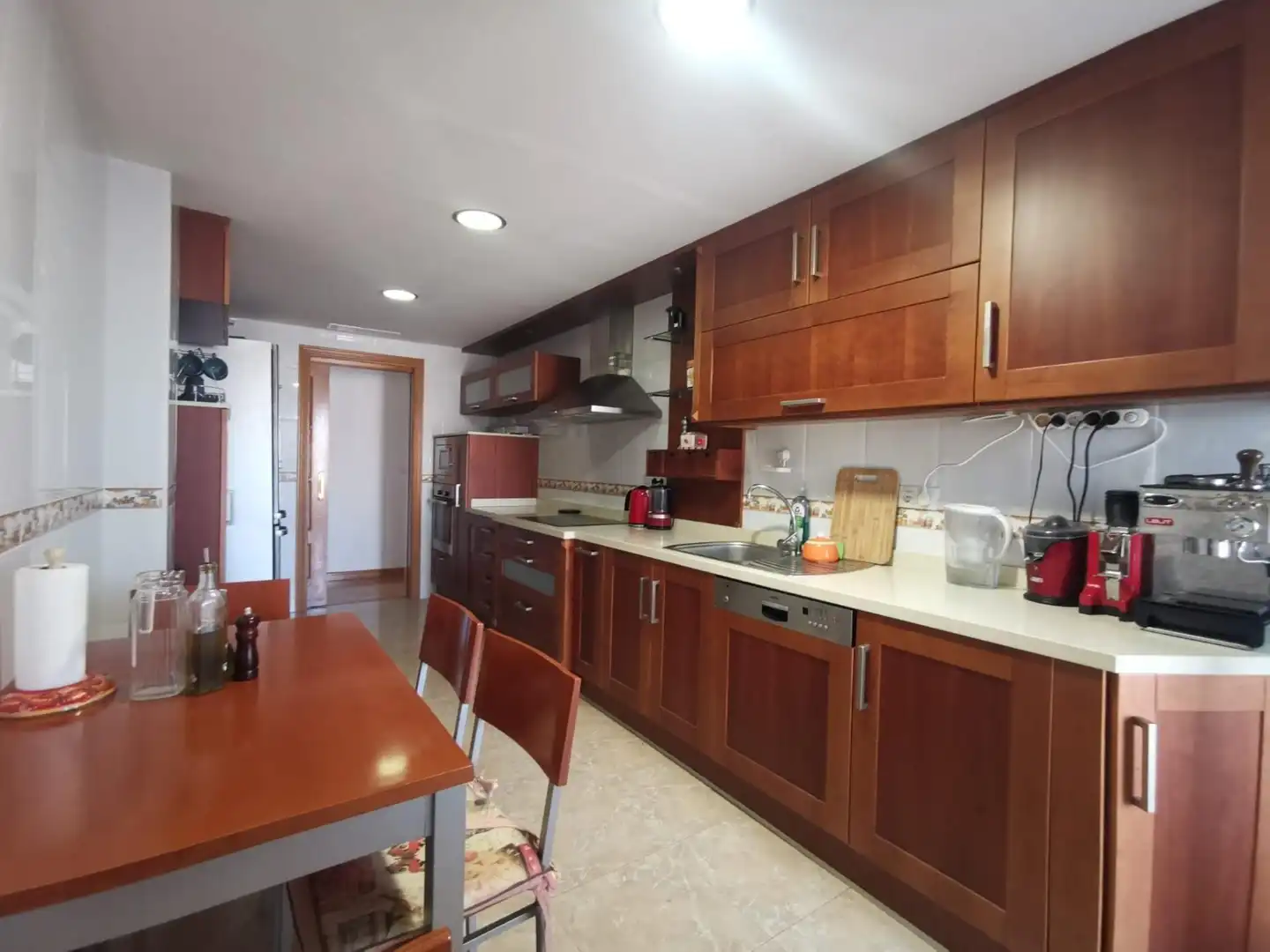 Kitchen of Flat for rent in Águilas  with Air Conditioner, Furnished and Community pool