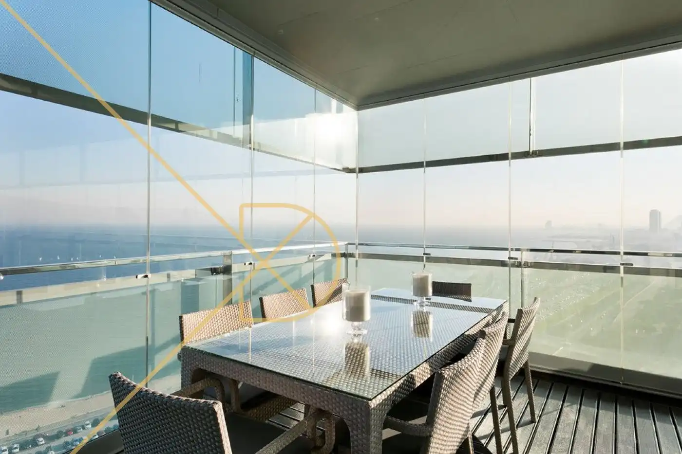 Terrace of Duplexes for sale in Barcelona  with Air Conditioner, Heating and Terrace