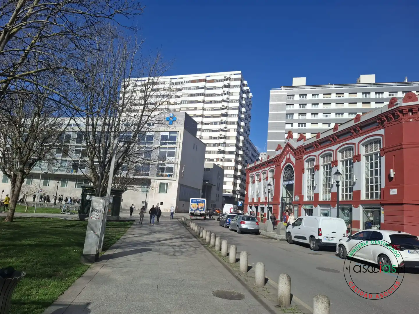 Vista exterior de Piso en venta en Gijón  con Calefacción