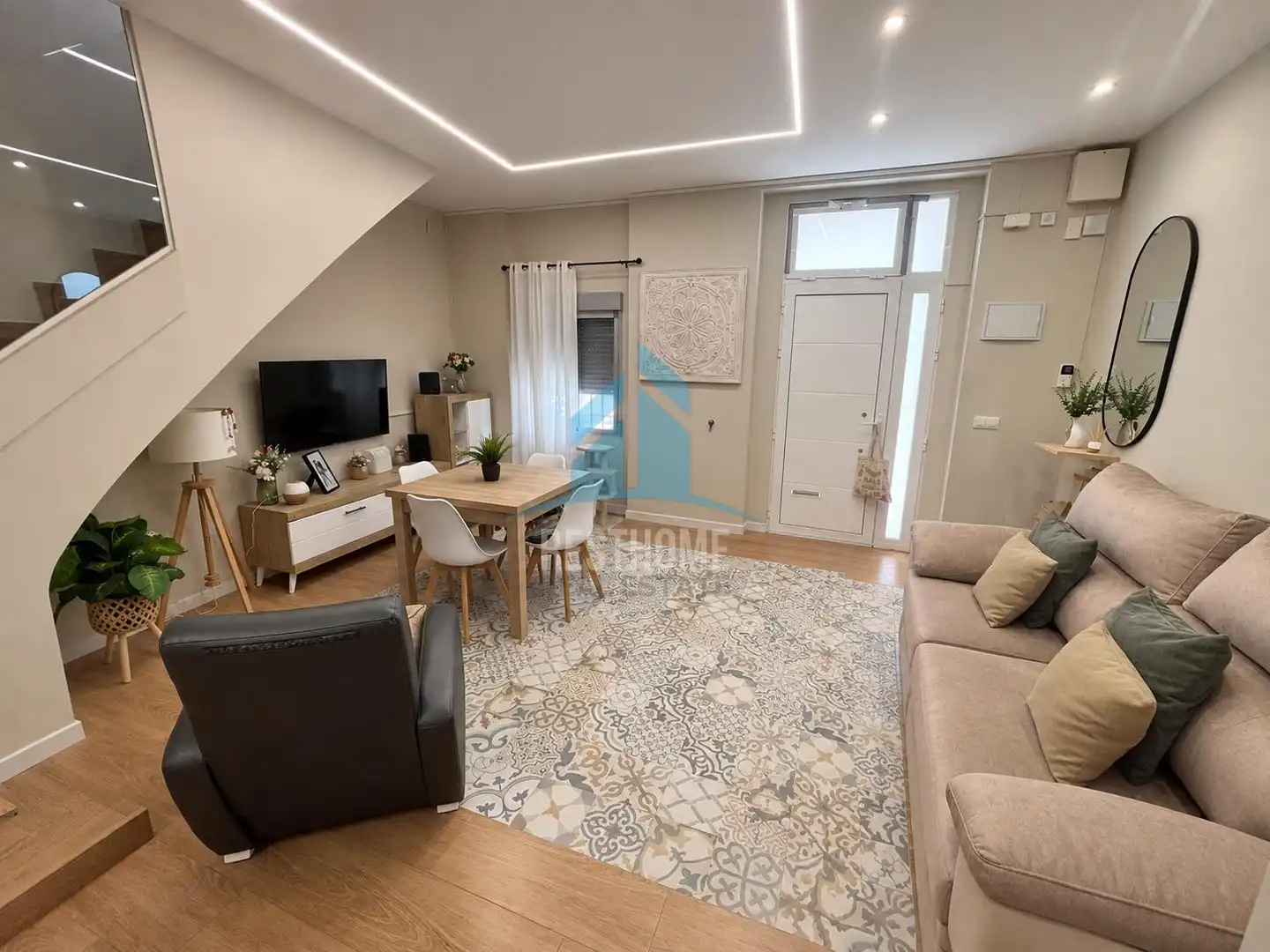 Living room of Houses for sale in Cullera  with Air Conditioner, Terrace and Balcony