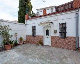 Exterior view of Single-family semi-detached for sale in  Barcelona Capital  with Terrace