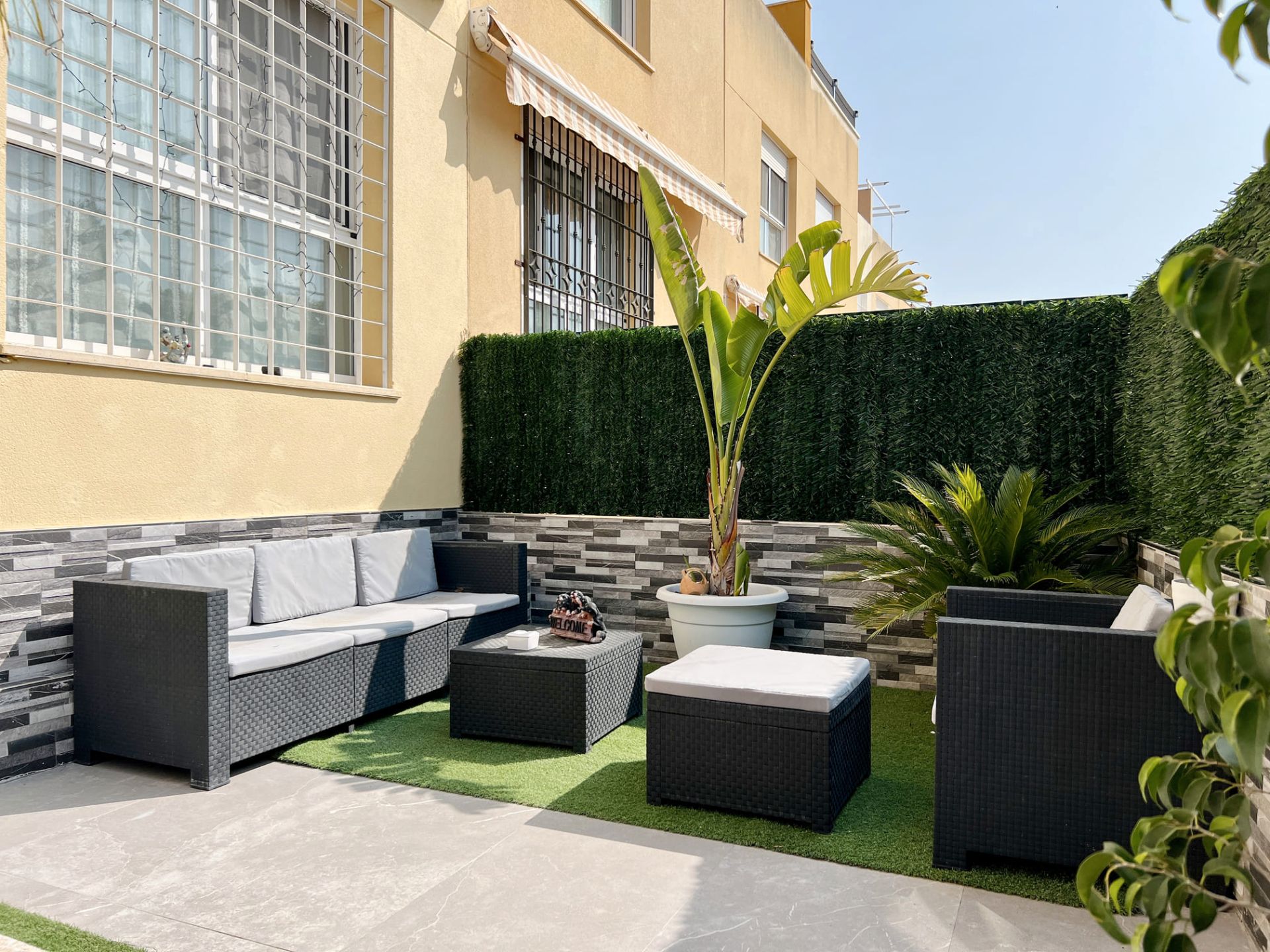 Terrace of Single-family semi-detached for sale in  Murcia Capital  with Terrace, Furnished and Oven