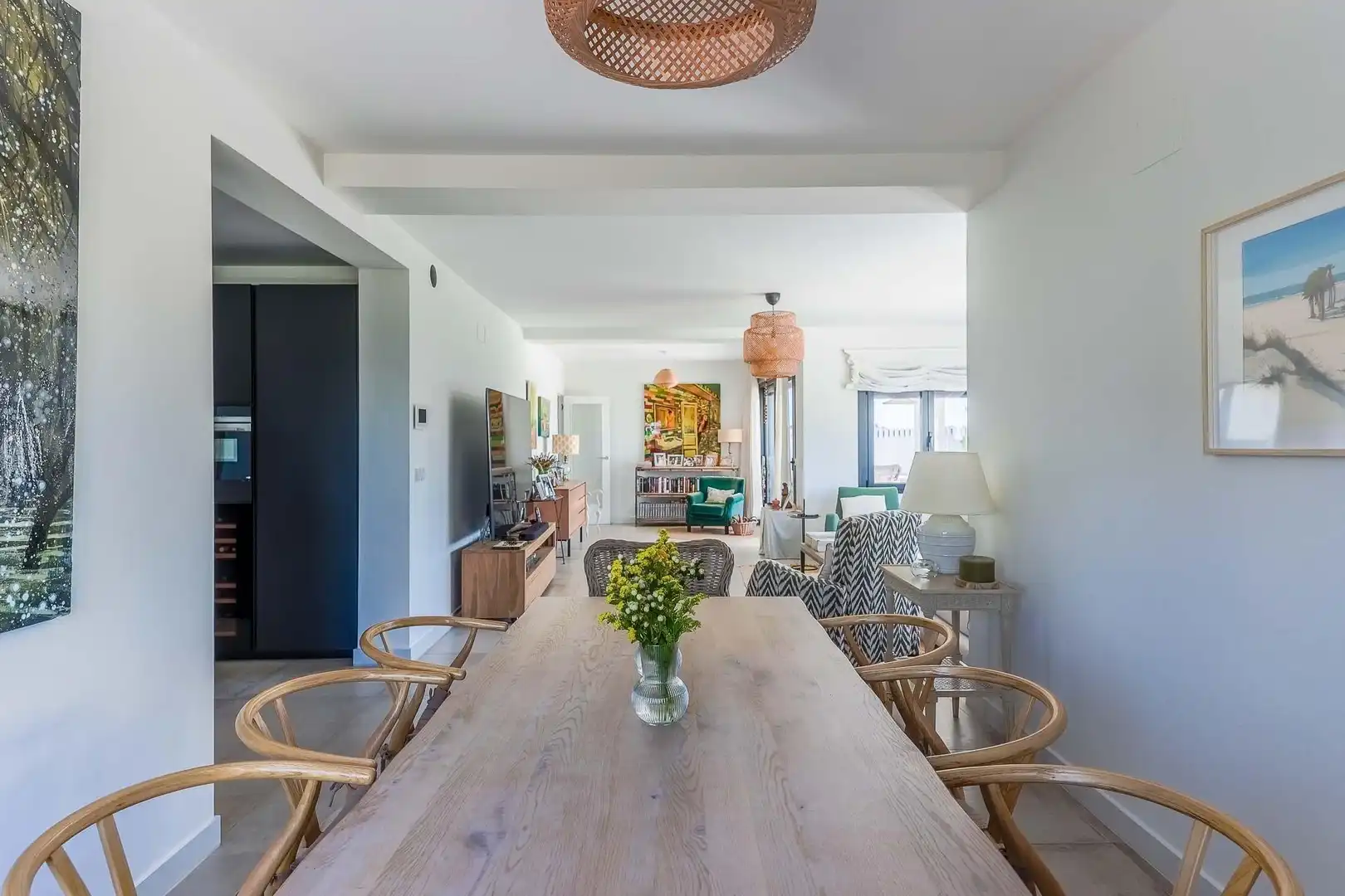 Comedor de Casa o chalet en venta en Punta Umbría con Aire acondicionado, Calefacción y Jardín privado
