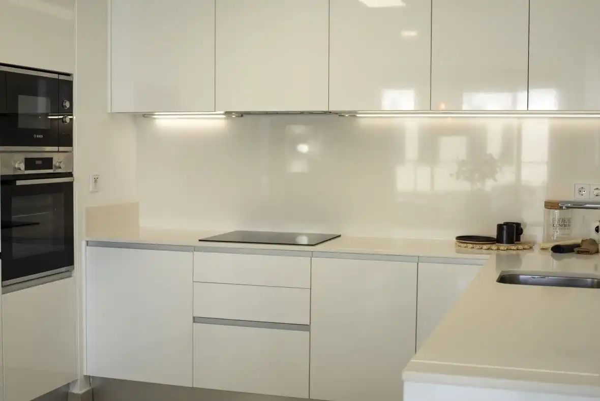 Cocina de Apartamento en venta en Santa Pola con Aire acondicionado, Calefacción y Terraza