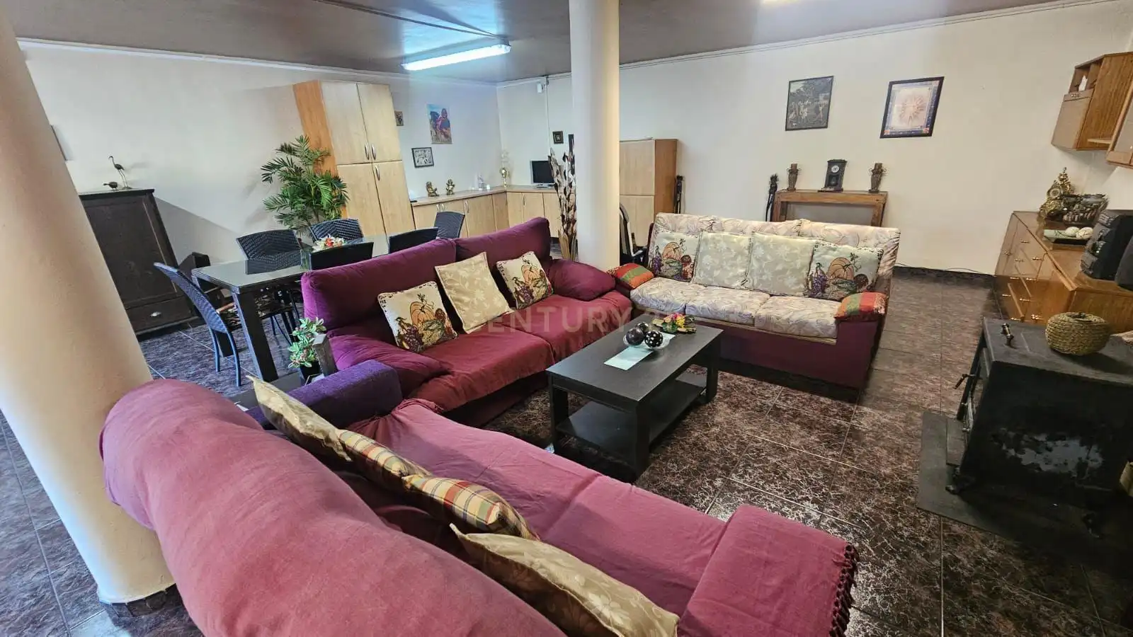 Sala d'estar de Casa o xalet en venda en Lloret de Mar amb Jardí privat i Traster