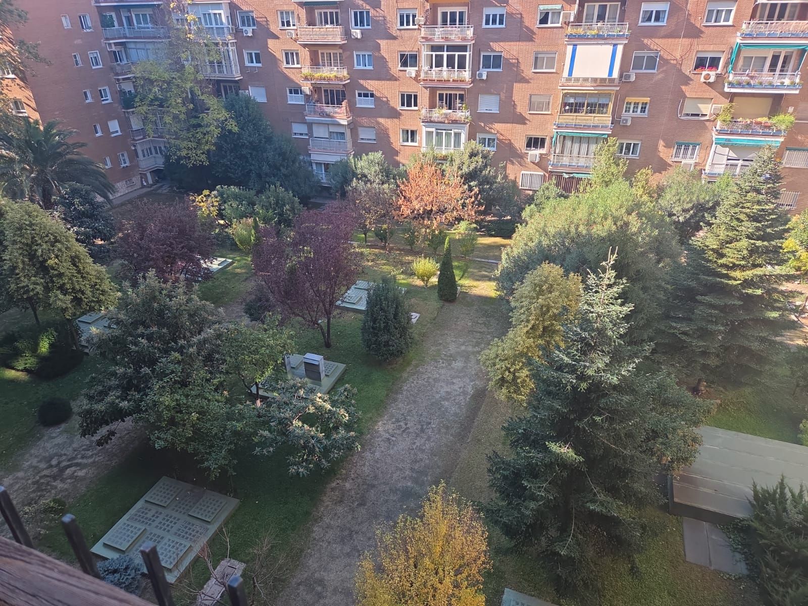 Exterior view of Flat to rent in  Madrid Capital  with Heating, Parquet flooring and Terrace