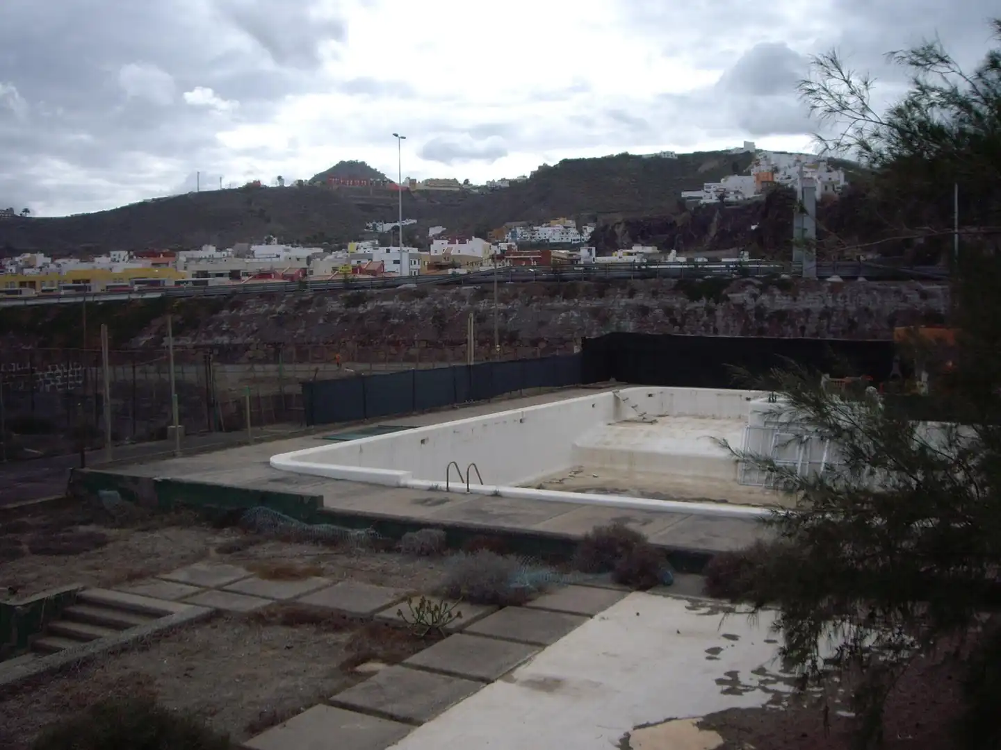 Swimming pool of Buildings for sale in Arucas