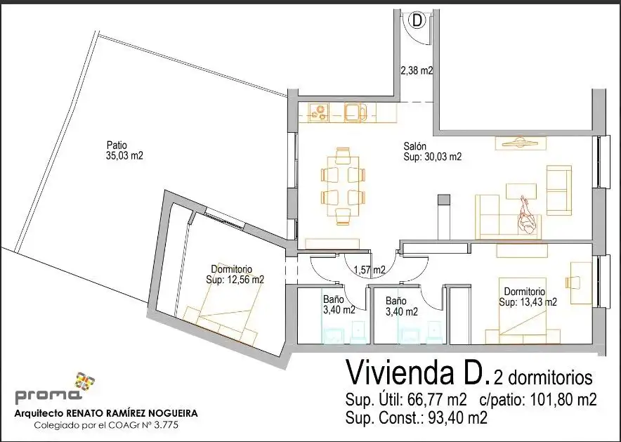 Flat for sale in Calle San Vicente Ferrer 13, imagen 14