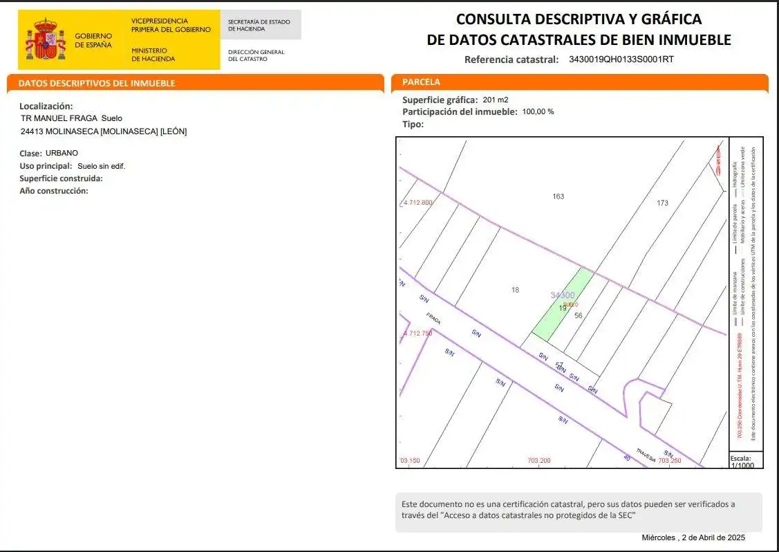 Terreni e lotti in vendita a Travesía MANUEL FRAGA, imagen 3