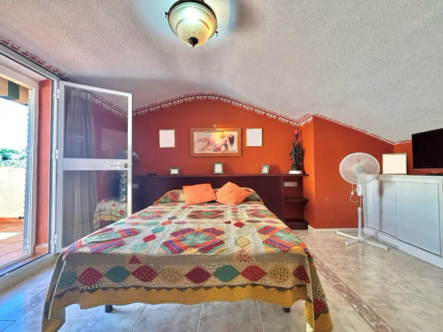 Bedroom of Duplexes for sale in Benalmádena  with Air Conditioner and Community pool