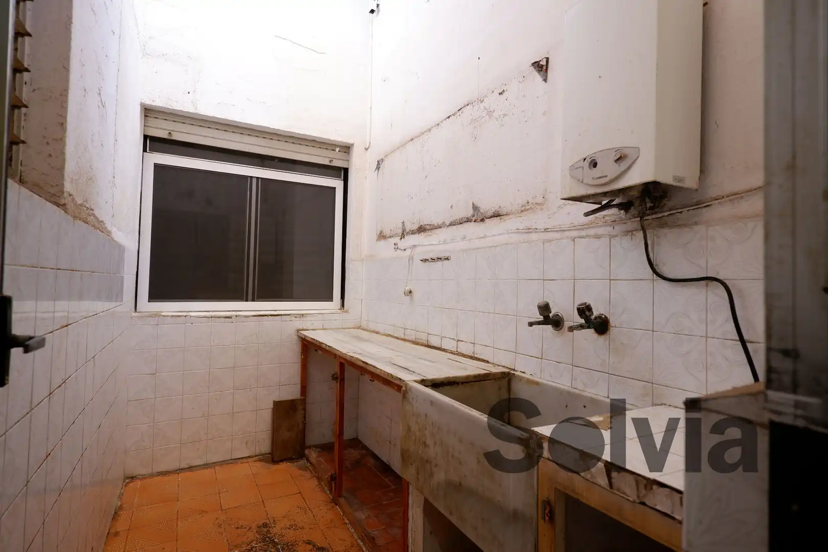 Cocina de Casa adosada en venta en Sagunto / Sagunt con Terraza y Balcón