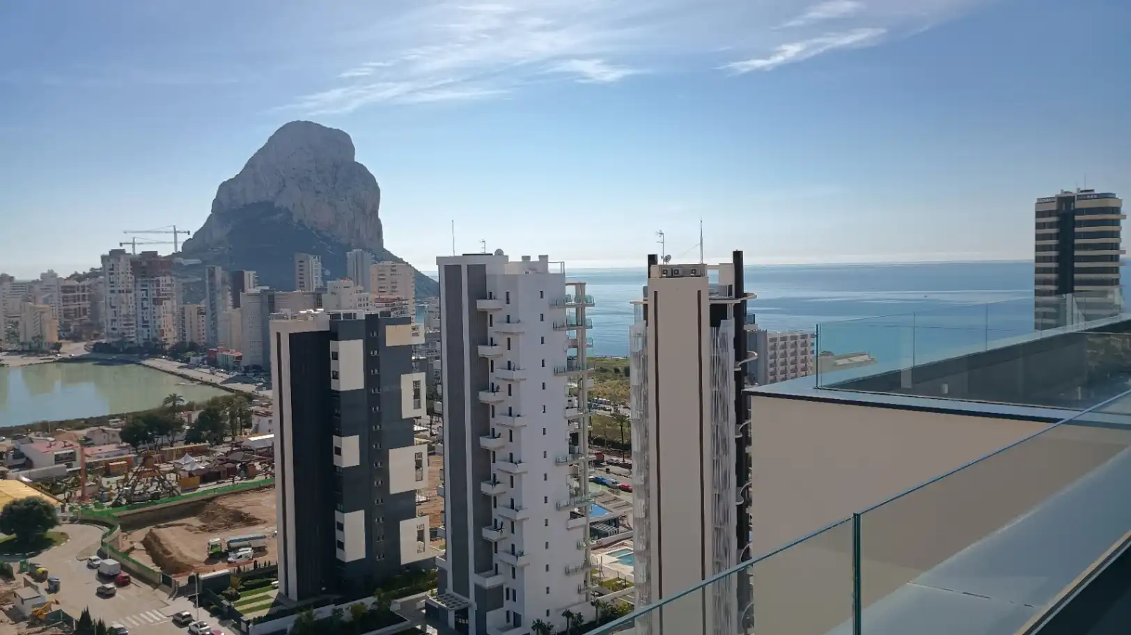 Exterior view of Attic for sale in Calpe / Calp  with Air Conditioner, Heating and Private garden