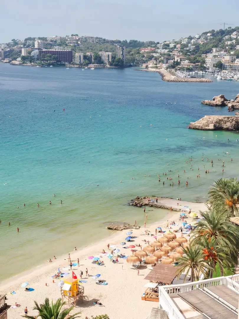 Vista exterior de Apartament en venda en  Palma de Mallorca amb Aire condicionat, Terrassa i Piscina