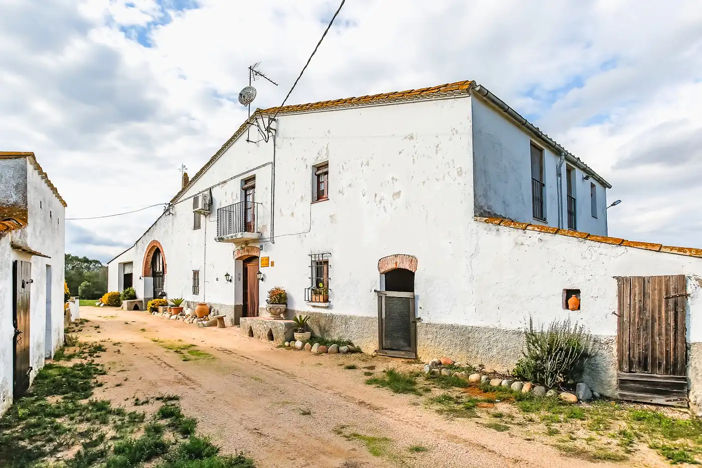 Vista exterior de Finca rústica en venta en Sils