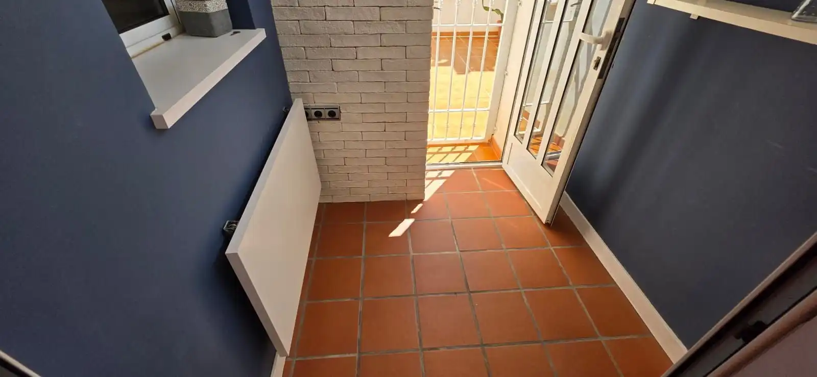 Balcony of Flat for sale in Vera  with Air Conditioner, Heating and Furnished