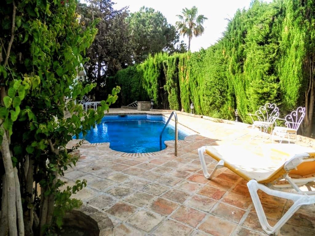 Jardí de Casa o xalet en venda en Benalmádena amb Jardí privat, Terrassa i Piscina