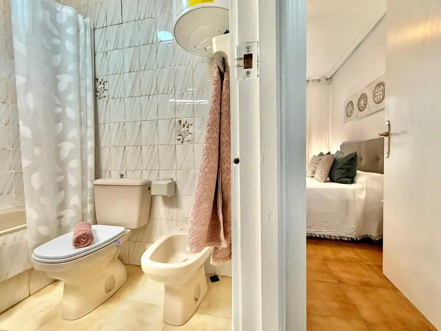 Baño de Apartamento en venta en San Pedro del Pinatar con Aire acondicionado y Jardín privado