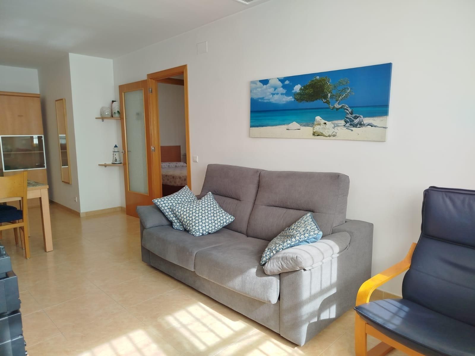 Living room of Flat for sale in Calafell  with Air Conditioner and Heating