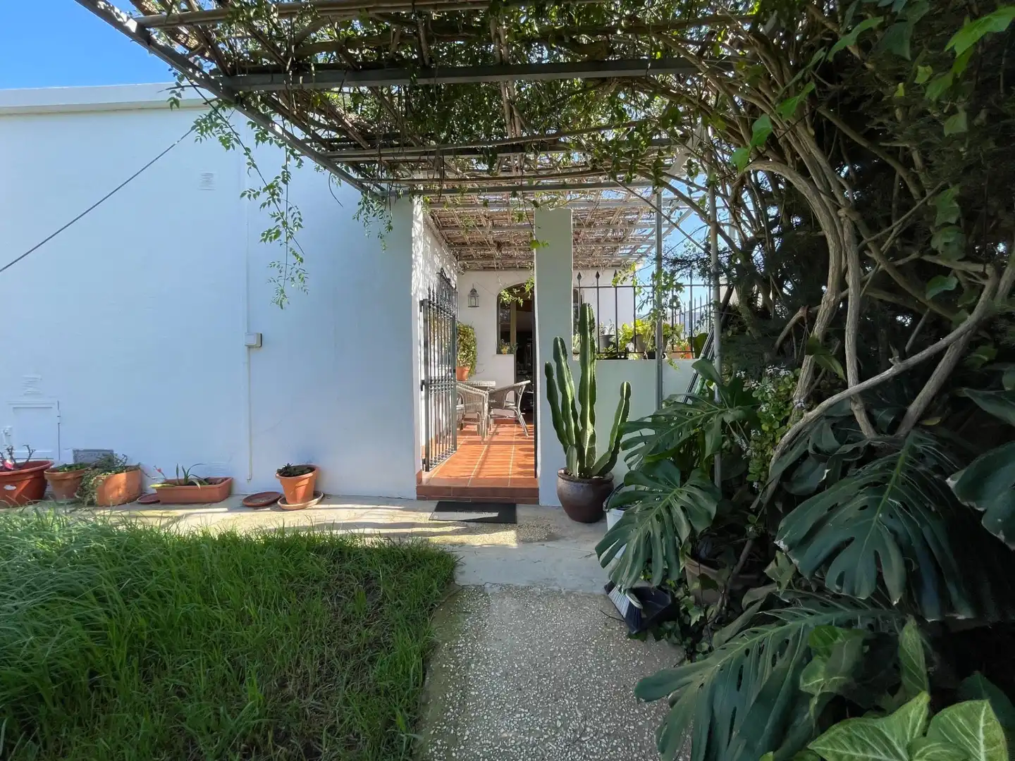 Terrassa de Finca rústica en venda en Tarifa amb Aire condicionat, Calefacció i Jardí privat