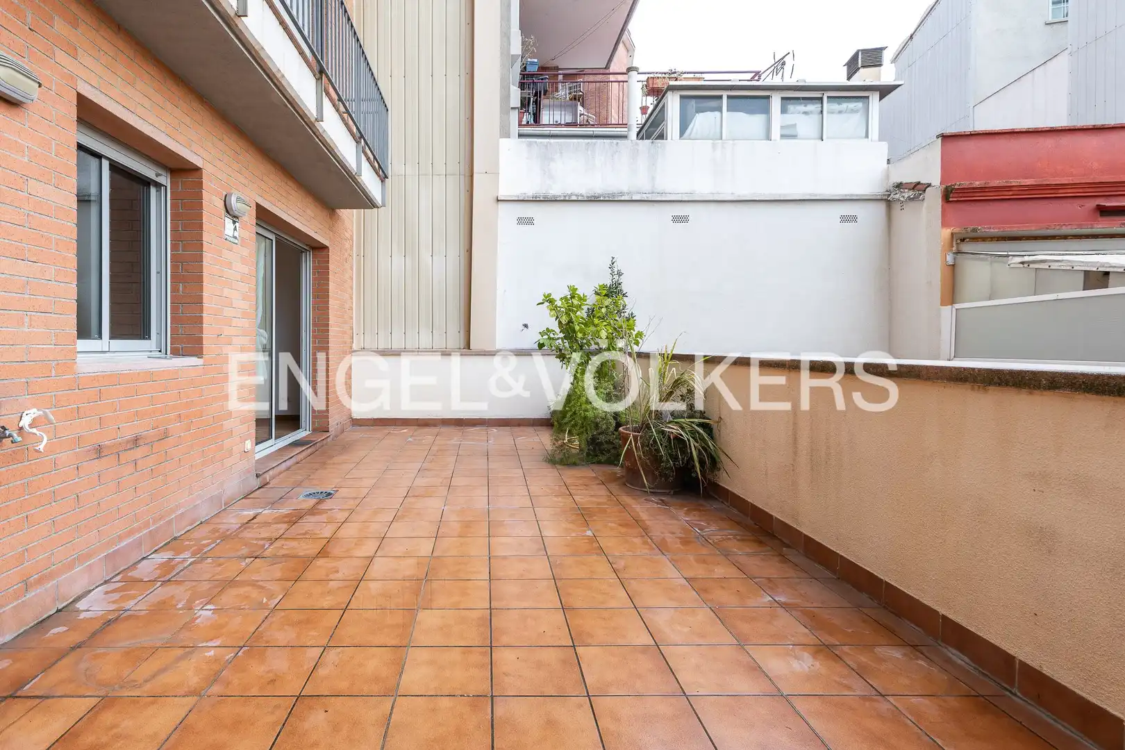 Terrace of Flat for sale in Mataró  with Air Conditioner, Heating and Parquet flooring