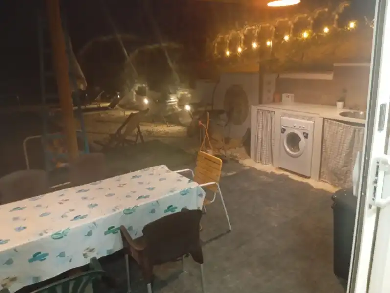 Terraza de Finca rústica de alquiler en Lucena con Aire acondicionado, Lavadora y Microondas