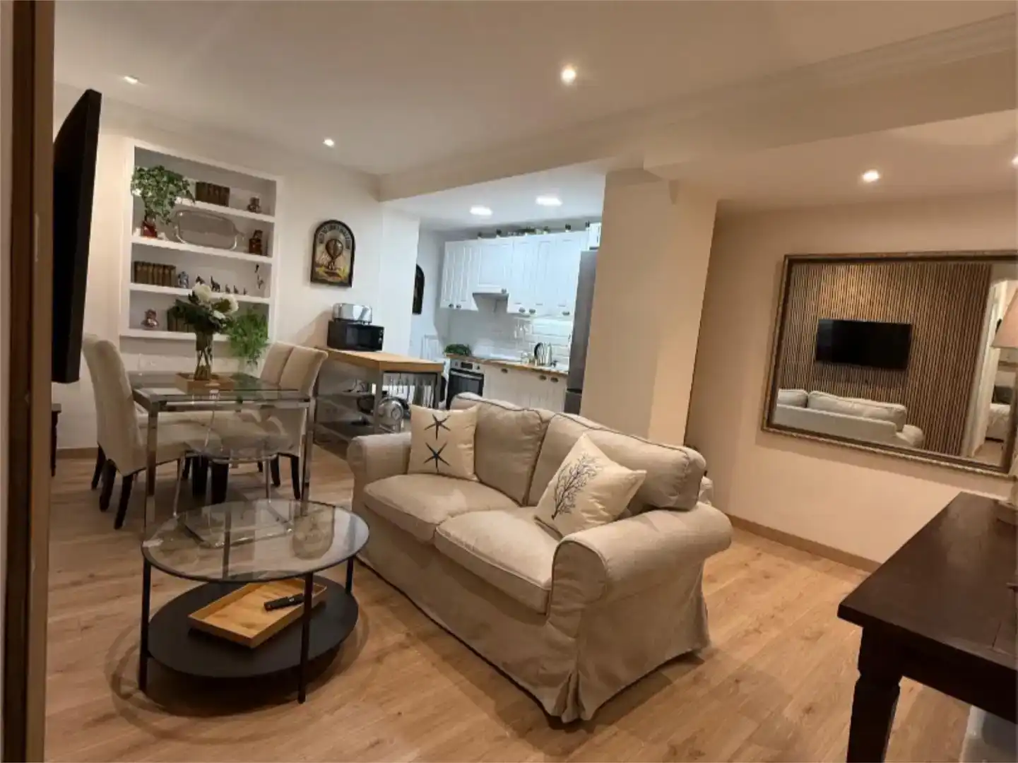 Wohnzimmer von Wohnung zur Miete in Getxo 