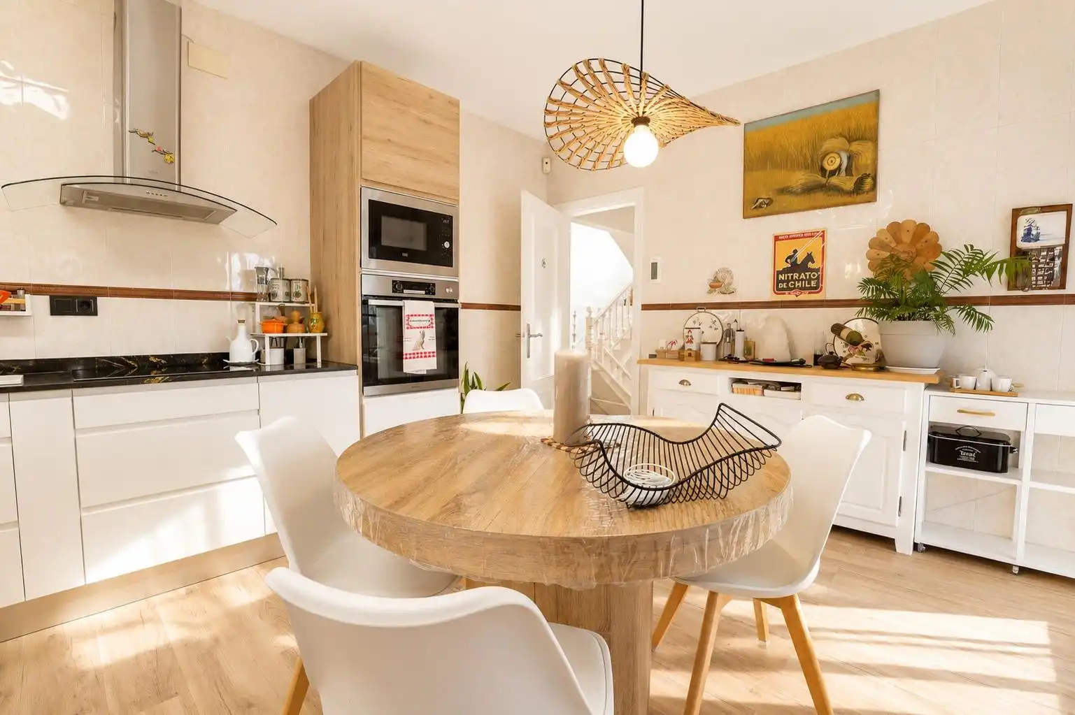 Cocina de Casa o chalet en venta en Mont-roig del Camp con Aire acondicionado, Calefacción y Jardín privado