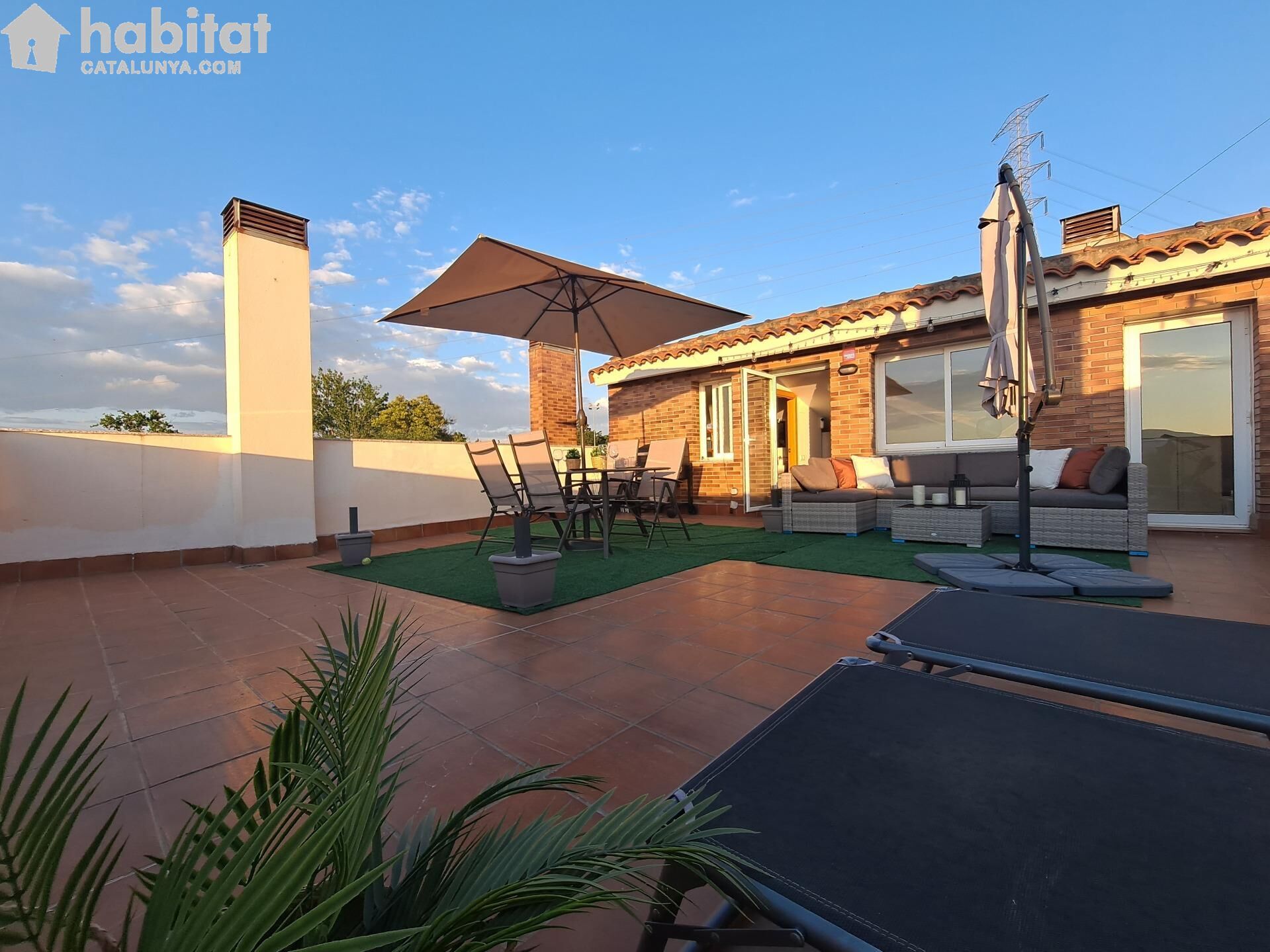 Terrace of Attic for sale in Masquefa  with Heating, Terrace and Storage room