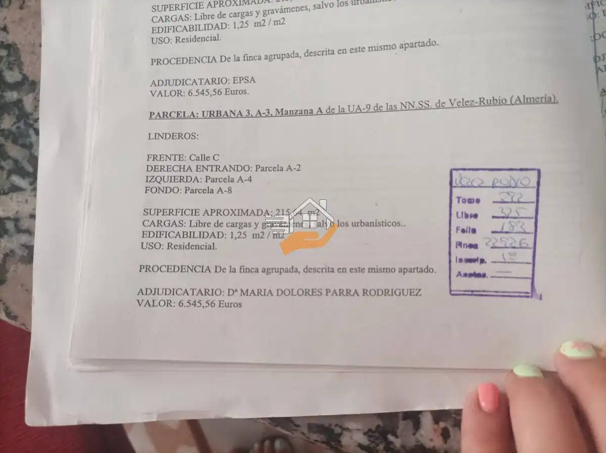 Terreny residencial en venda a Vélez-Rubio, imagen 4