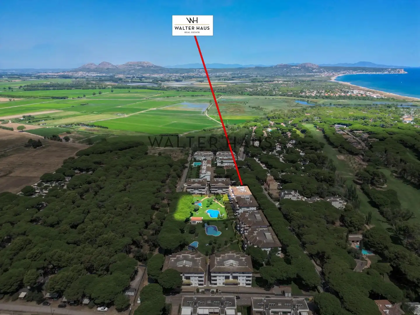 Vista exterior de Àtic en venda en Pals amb Aire condicionat, Terrassa i Traster
