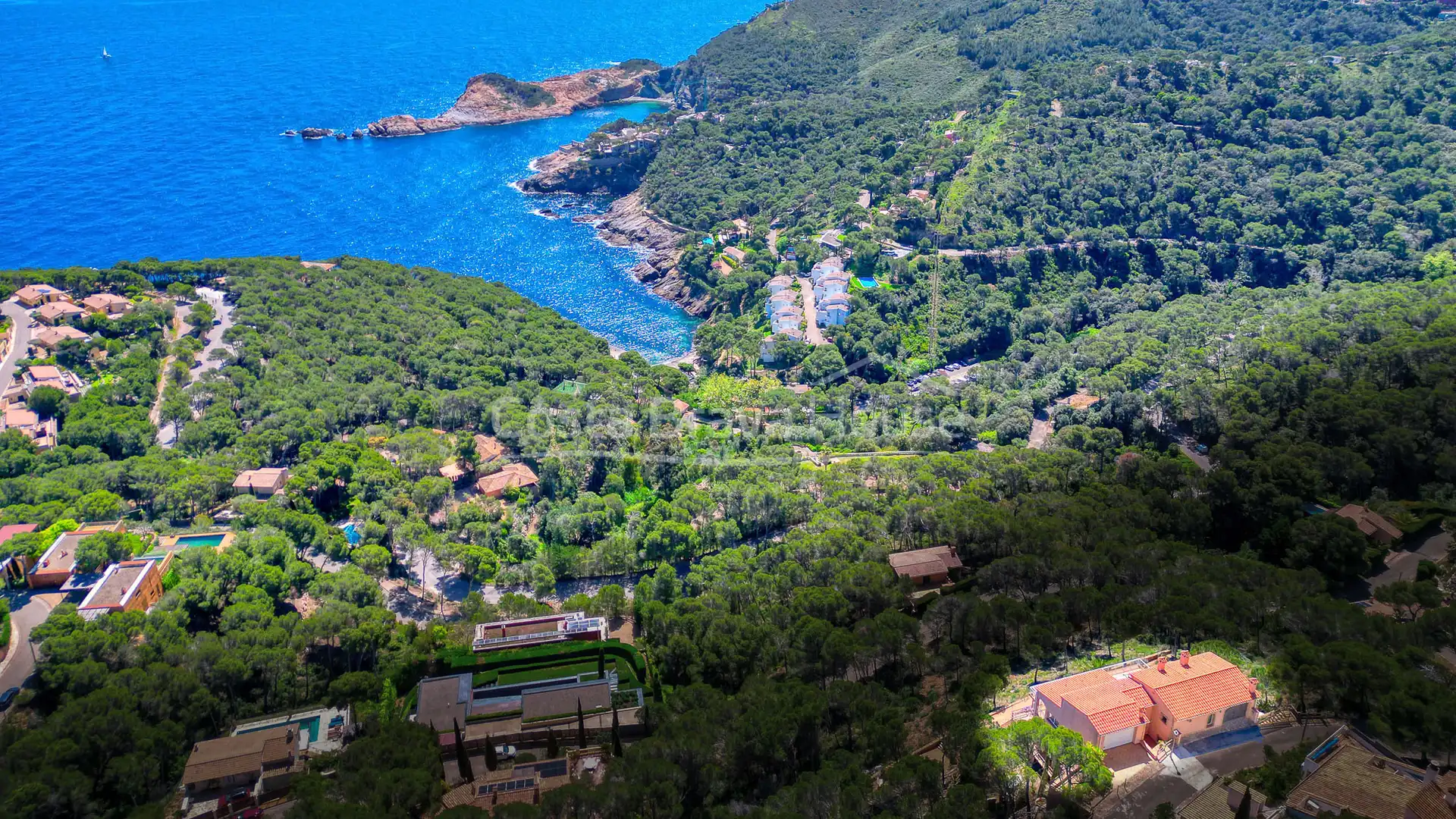 Vista exterior de Casa o xalet en venda en Begur amb Calefacció, Jardí privat i Terrassa